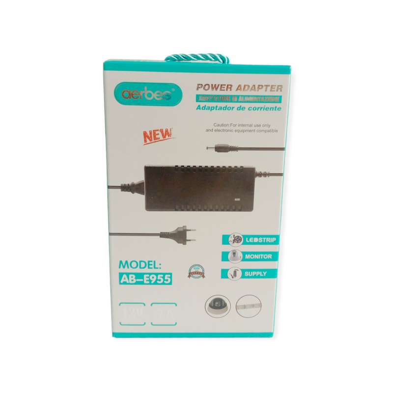 Aerbes AB-E955 12V/7.A Power Adapter AC100-240V Input