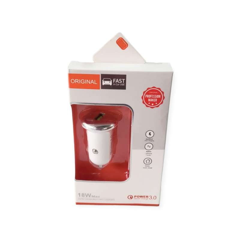 YY-MN Mini USB Car Charger 18W