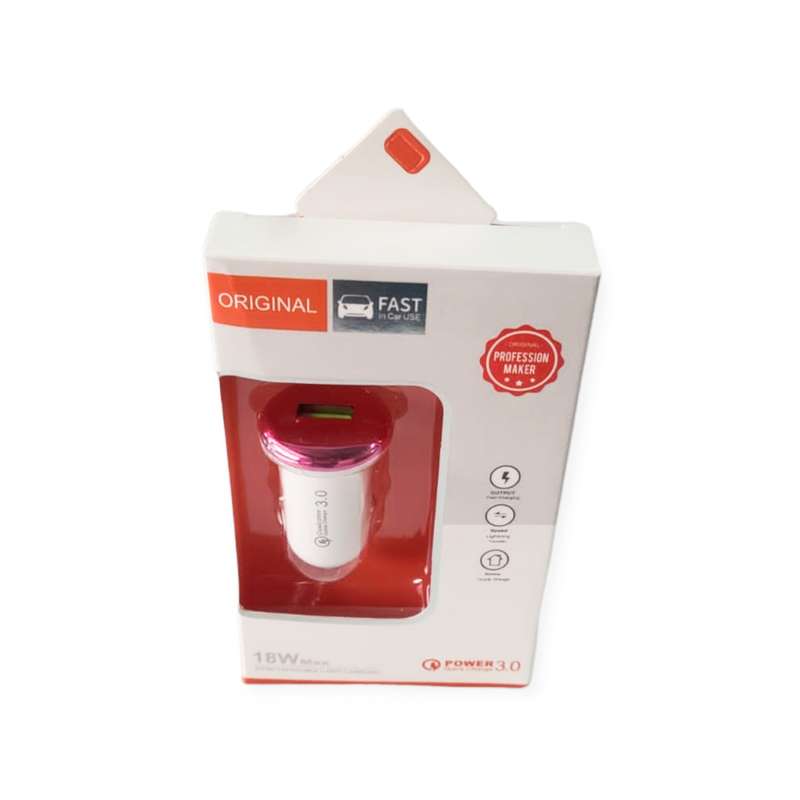YY-MN Mini USB Car Charger 18W