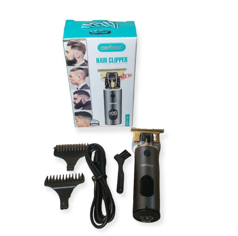 Aerbes AB-J429 Hair Clipper With LCD Screen