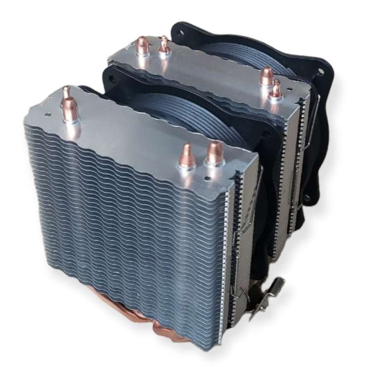 XF0279 Computer Radiator light Emitting Sow Flash 2 Pieces 9025