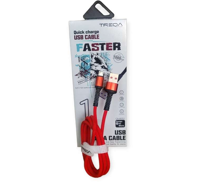 Treqa CA-8551 Micro 3.1A USB Cable 1M