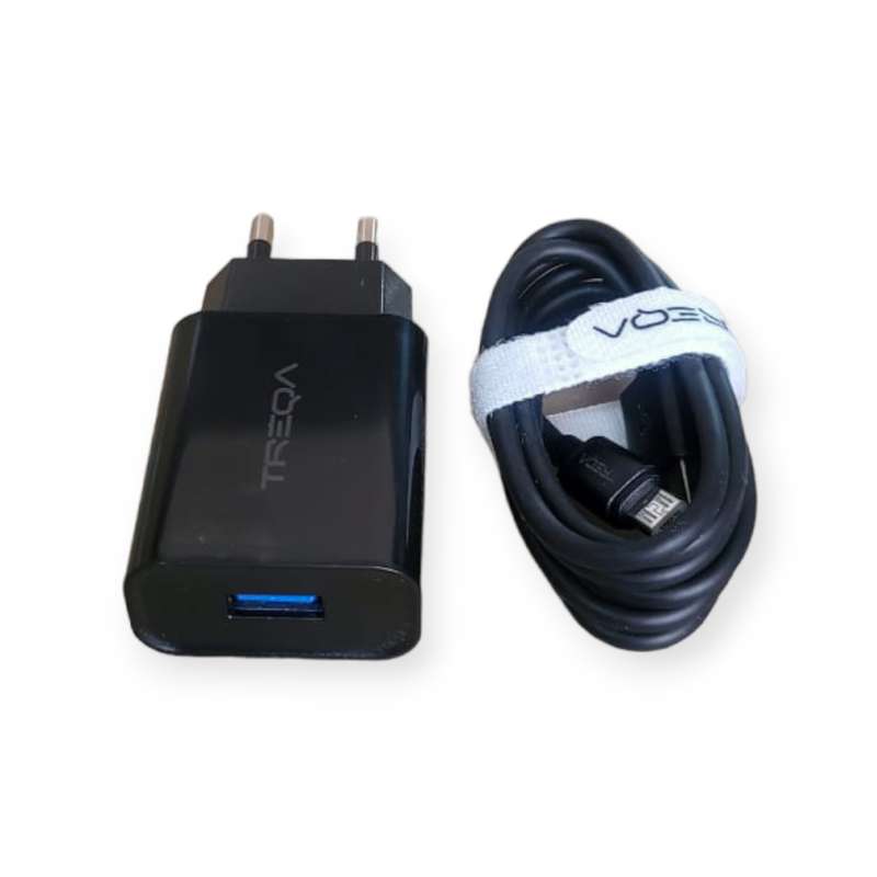 Treqa CS-220 18W Charger With Micro USB Cable