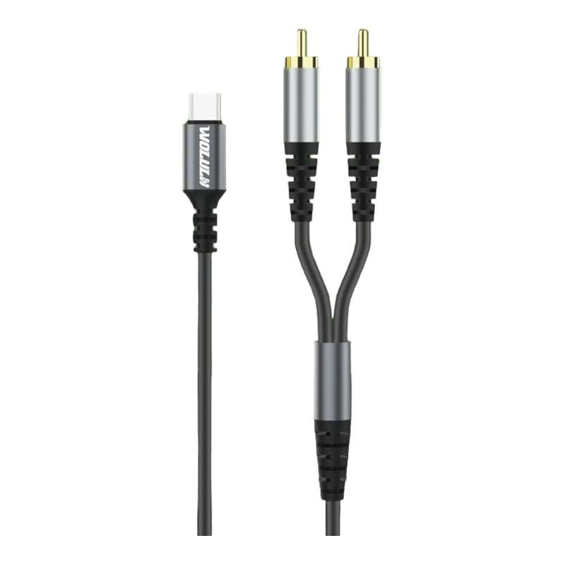 Wolulu AS-51183 Type C To Dual Lotus Head 1.5m