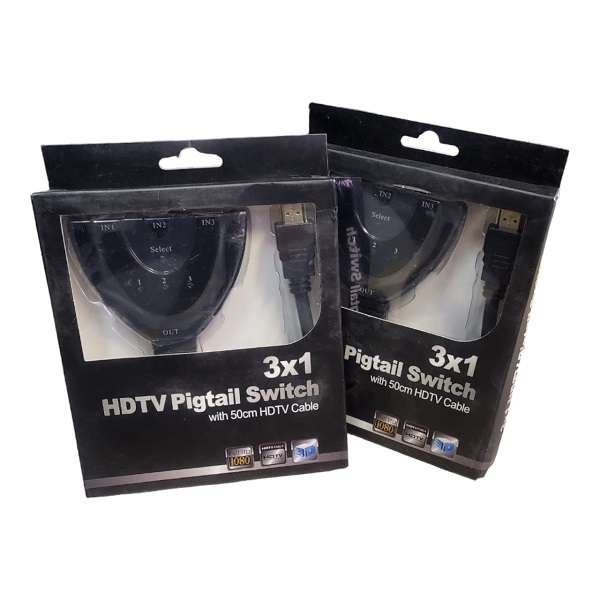 SE-LH3-1 HDMI Switch 1080P 3-in-1 Switcher