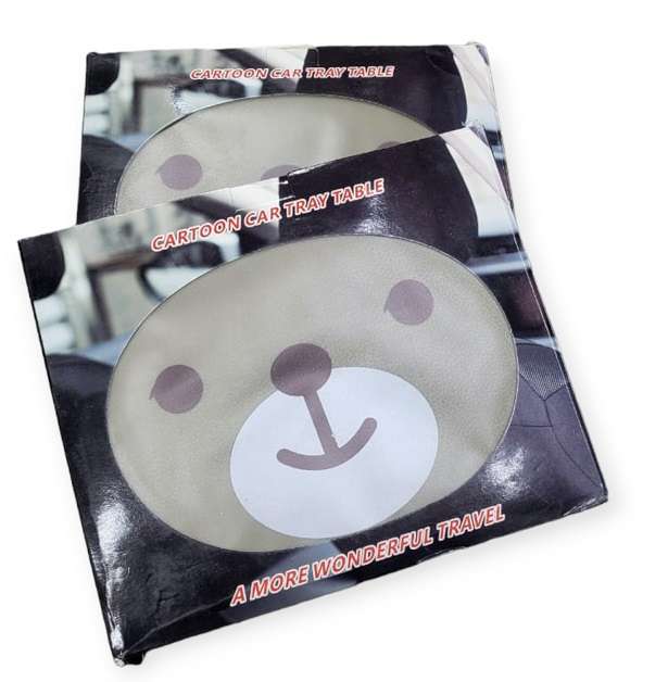 JH-2180 Car Feeding Tray Tableware Cartoon Character Kids Anti-fall Dishes