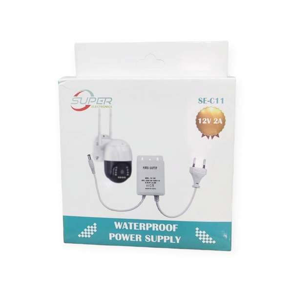 SE-C11 Waterproof Power Adapter Suitable For CCTV Camera Video Recorder
