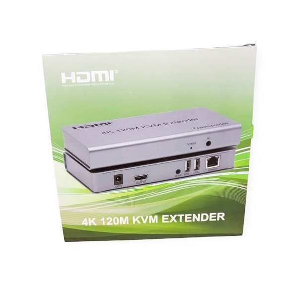 SE-L177 4K 120M KVM HDMI Extender By RJ45 Ethernet Cat5e Cat6 Cable Converter TX RX