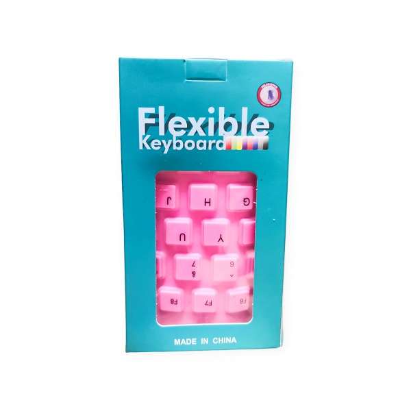 XF0610 USB Wired Soft Silicone Flexible Keyboard