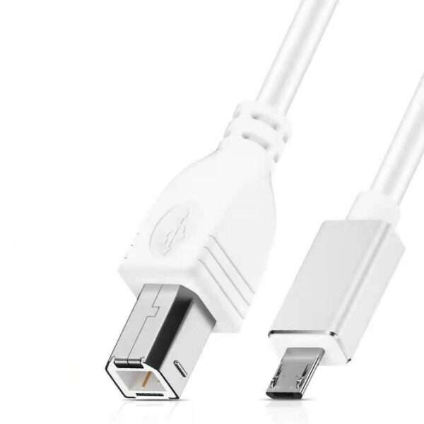 Micro USB to Printer Cable (USB B) 1M