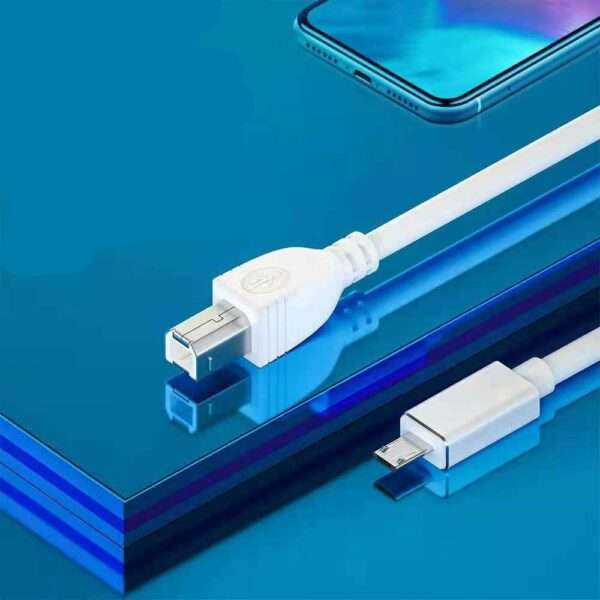 Micro USB to Printer Cable (USB B) 1M