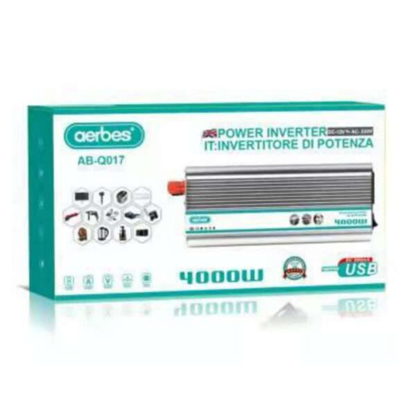 Aerbes AB-Q017 4000watt 12v DC to AC Inverter