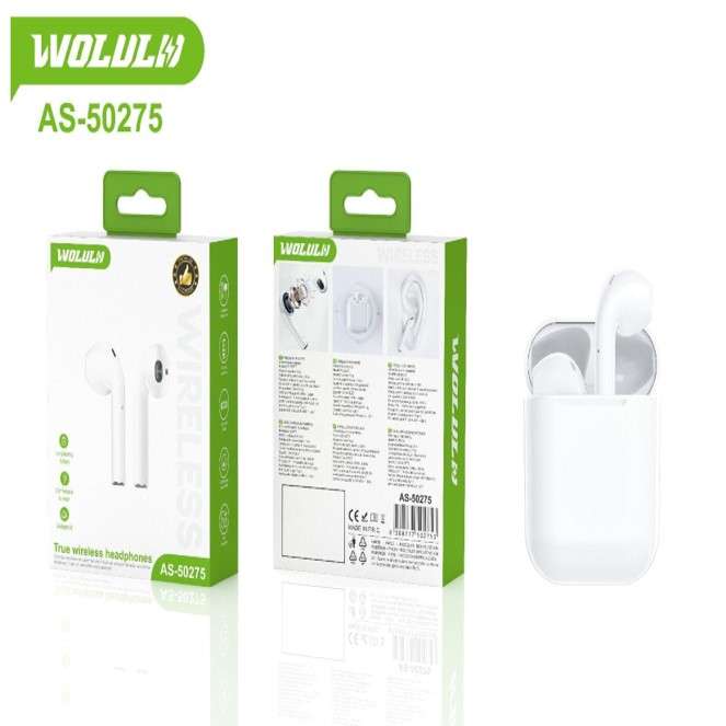 Wolulu AS-50275 Wireless Stereo Bluetooth Earphones