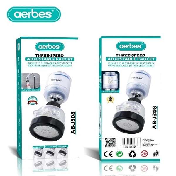 Aerbes AB-J308 Three-Speed Adjustable Faucet