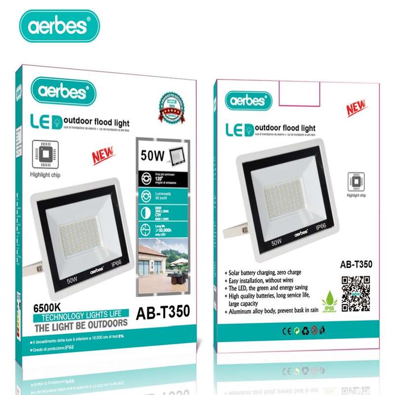 Aerbes AB-T350 LED Outdoor Flood Light 50W 220V