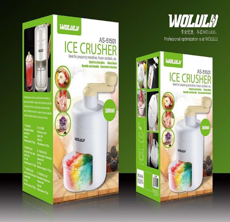 Wolulu AS-51501 Ice Crusher For Smoothies 500ml