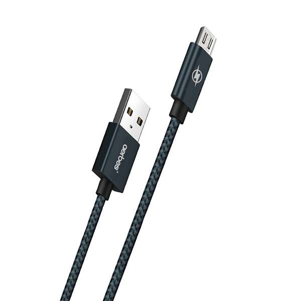 Aerbes AB-S070M Nylon Braided Micro USB Cable QC3.0 Fast Charging 3.0A 1M