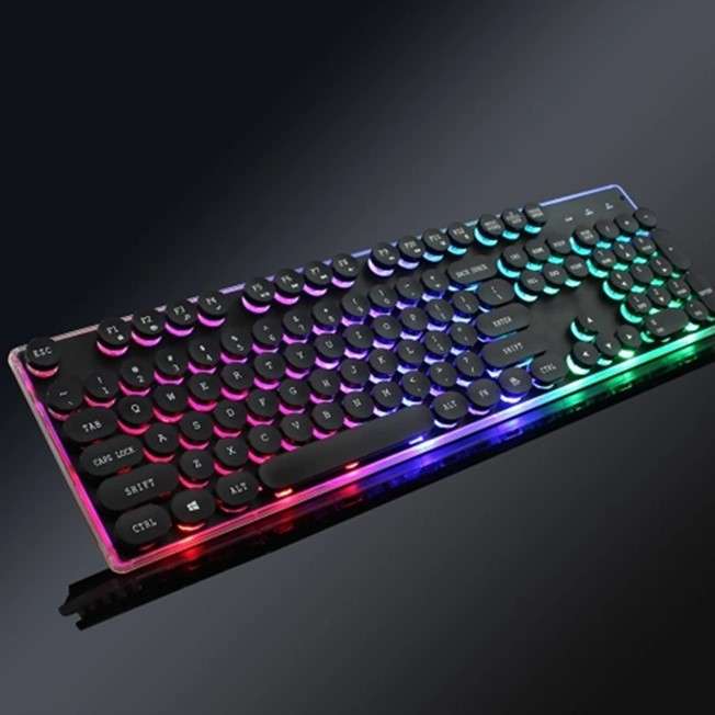 Aerbes AB-D005 USB Corded Punk Keyboard With Backlight Function