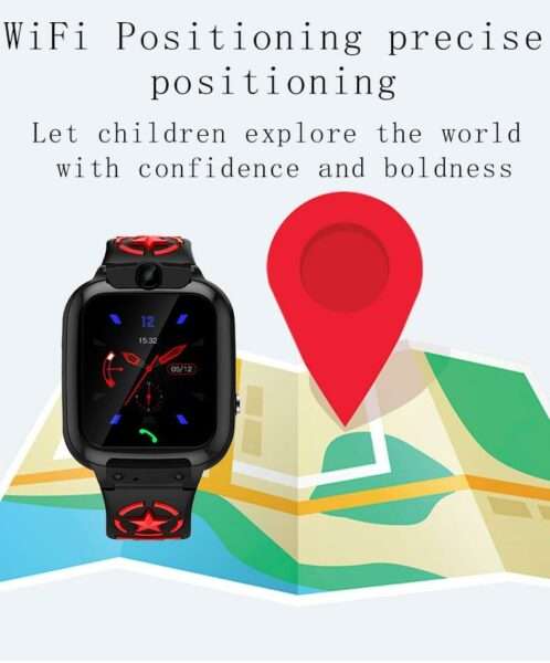 DS60 Touch Screen Kids Tracking Smart Watch SeTracker2