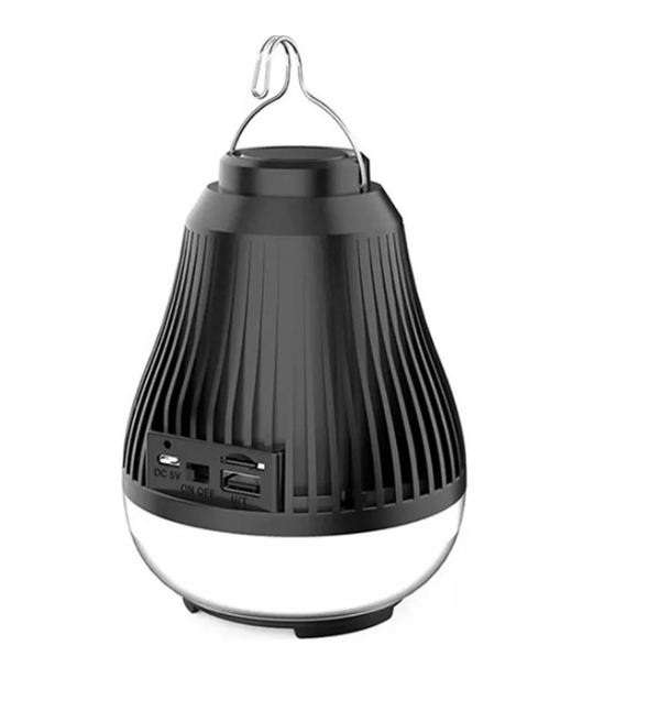 ZQS1317 Camping Hanging Light Bluetooth Speaker 8W 1500mAH