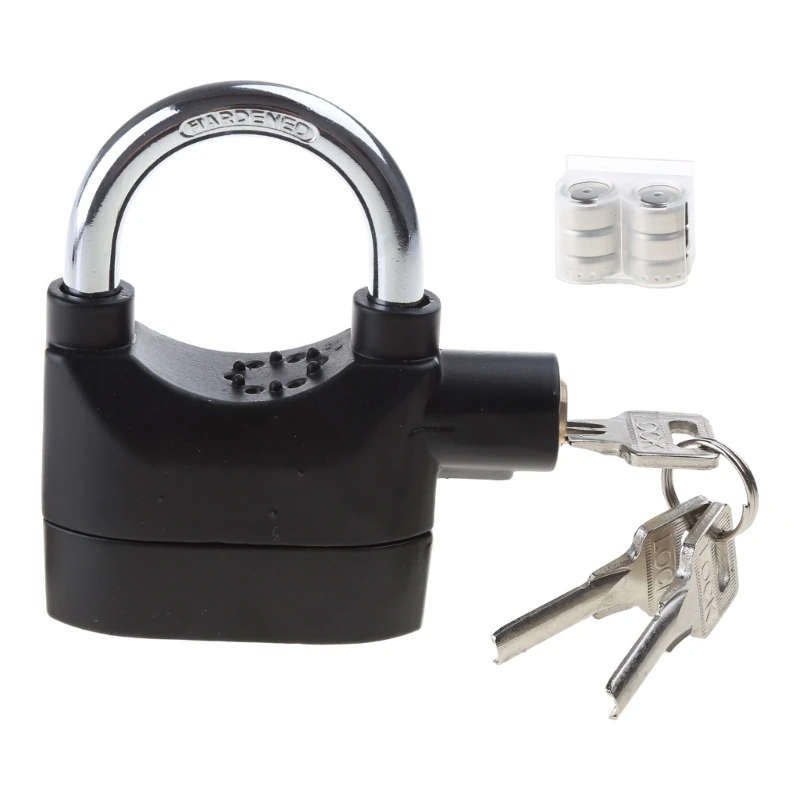 JG606 Alarm Padlock for Motorcycle Bike Bicycle Perfect Security With 110dB