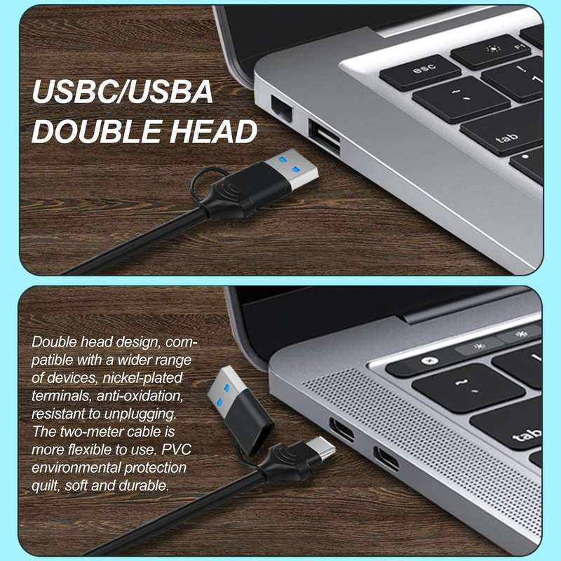 169 USB + Type C to HDMI Video Capture 2M