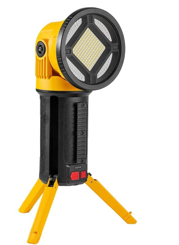FA-W5164-2 Rechargeable LED Searchlight Doubles As A Power Bank To Charge Electronic Devices