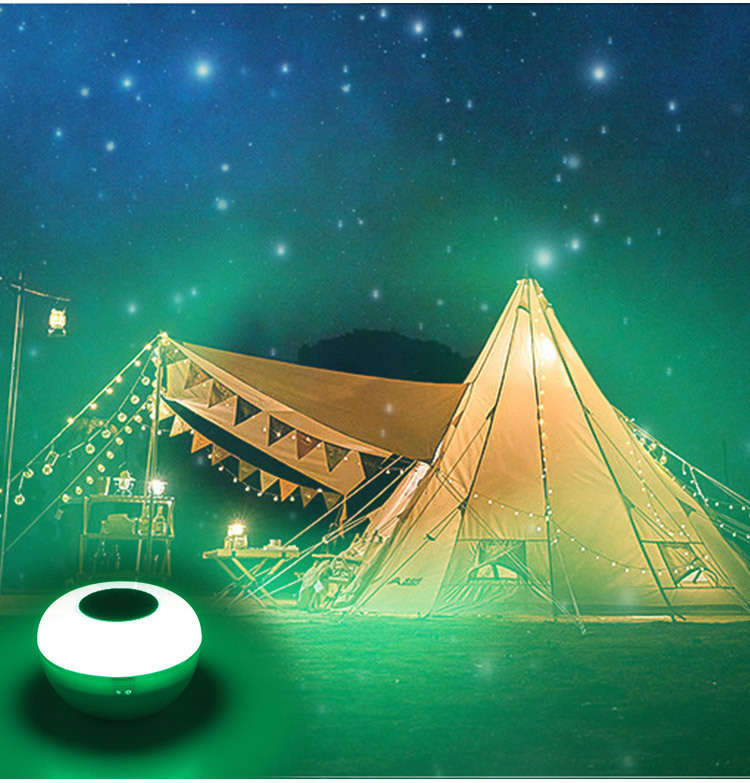 FA-XKL-Q7 Touch Music Bluetooth Speaker Ambience Light RGB + White Lights With Hook