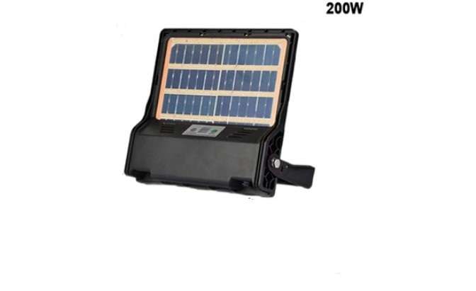 CH-200W-164 Thin Solar Light With Remote Control LEDs And Solar Panel Are Inclosed In Toughened G...