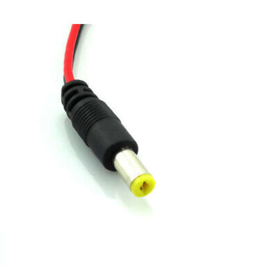 DC Power Cord 5.5 x 2.1mm Male Pack of 100
