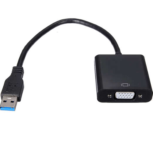 Super Electronics SE-L220 USB To VGA Adapter Cable