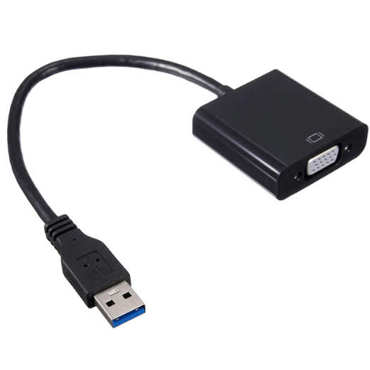 Super Electronics SE-L220 USB To VGA Adapter Cable