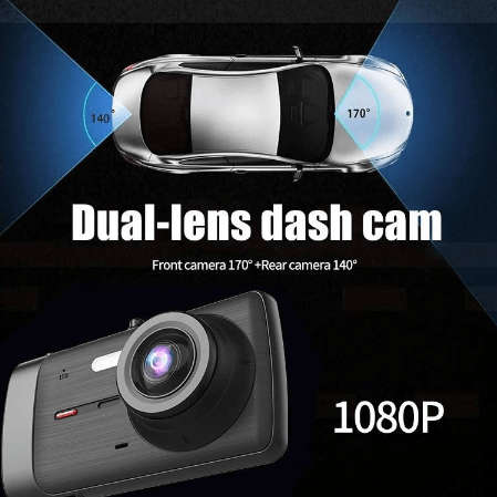 Aerbes AB-Q608 4.0 inch 1080p Dash Cam With Rear View Camera