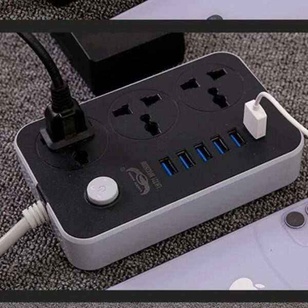 Multi-Port Fast Digital Charging Plug