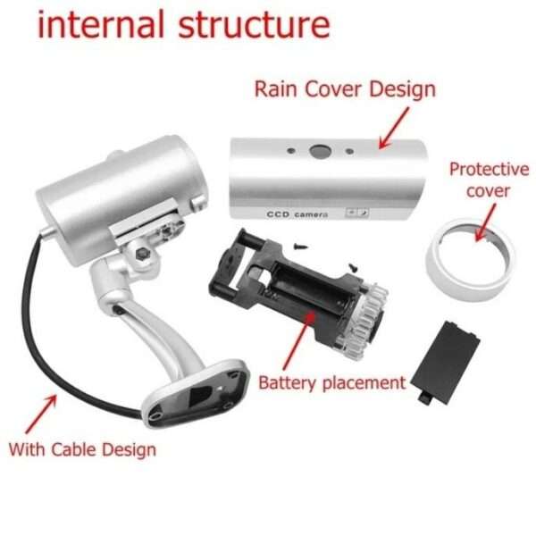 XF027 Dummy Camera Gun Type With CCTV Sticker