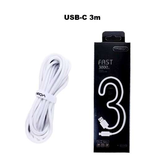 Treqa CA-8083 Type C USB 3.0 Cable 3M
