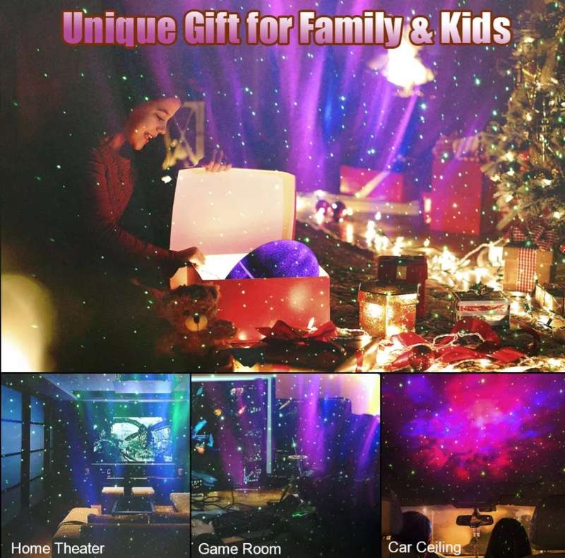 FA-DP2029 Galaxy Starry Sky Projector With Bluetooth Speaker
