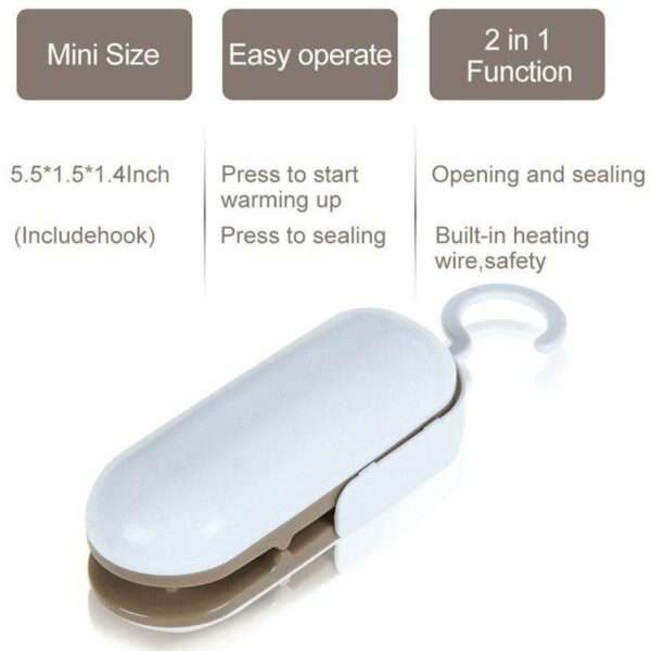 SE-076 Mini Portable Package Heat Sealer