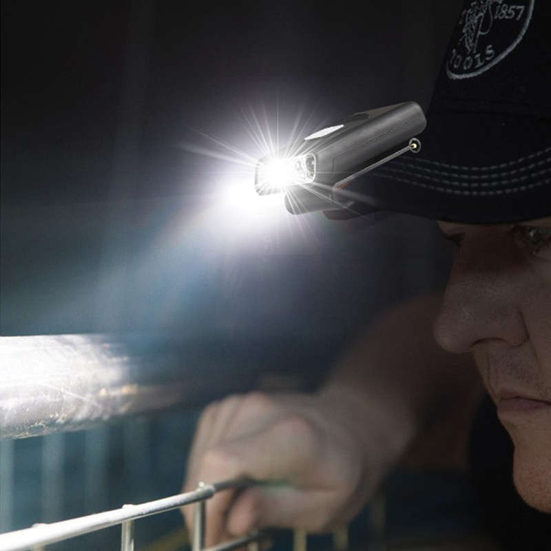 WET-G016-5L LED Rechargeable Headlamp With Clip For Cap 183788