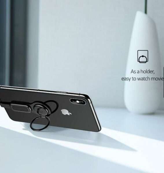 Lightning to 3.5mm Audio Adapter Ring Holder for iPhone Charger Adapter