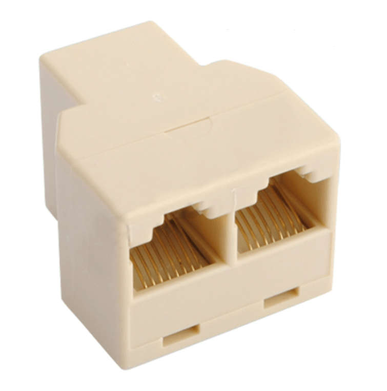 SE-L158 Dual Port RJ45 Network Splitter