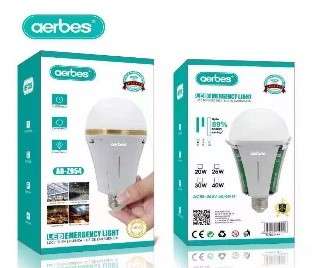 Aerbes AB-Z954  30W Rechargeable LED Bulb Light B22