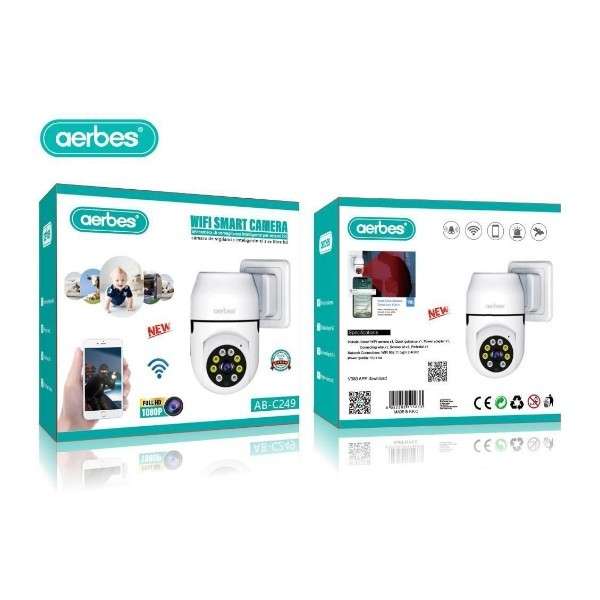 Aerbes AB-C249 WiFi Smart 2 Pin Plug Camera Full HD 1080P With V380 App