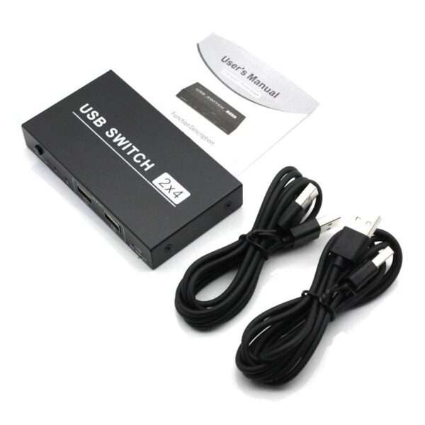 USB Switch Selector 2 Computers Sharing