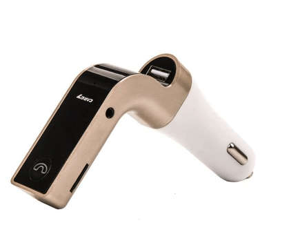 G7 Bluetooth Car FM Modulator Charger G7 with MP3 With Micro SD Card Slot and Aux Port
