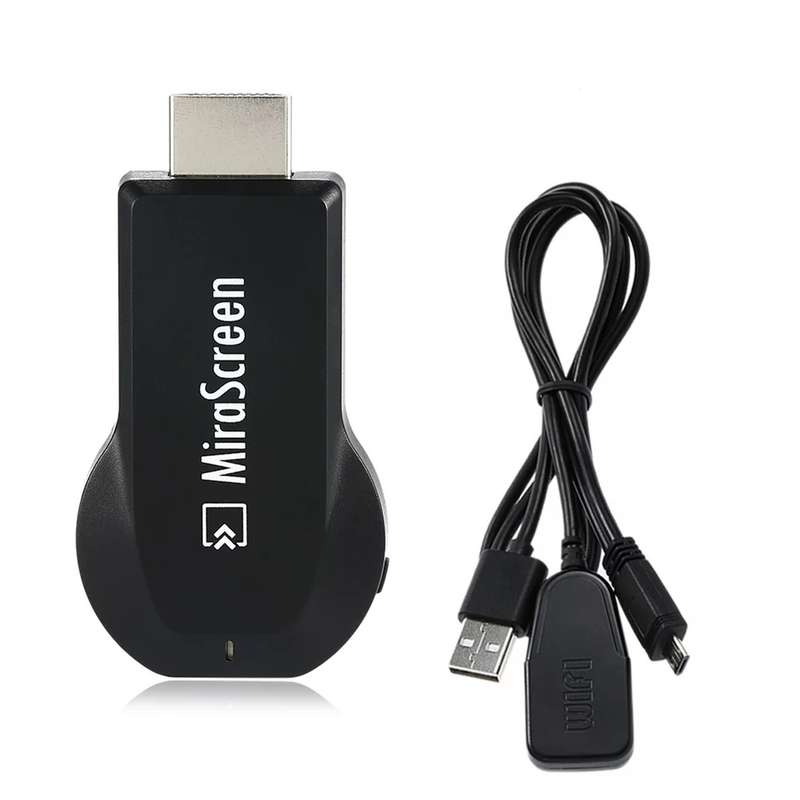 MiraScreen Wireless WiFi Display Dongle 1080P HDMI TV Stick Screen Mirroring Miracast