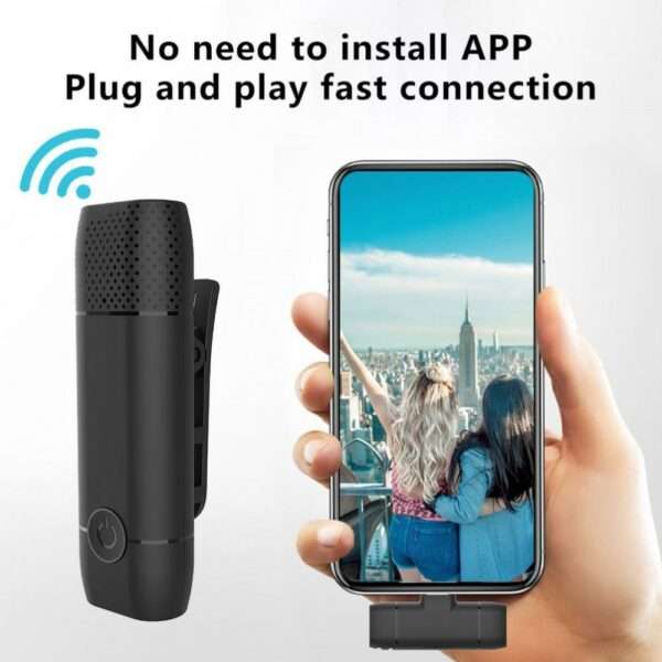 E1 Wireless Lapel Microphone Type-C Receiver