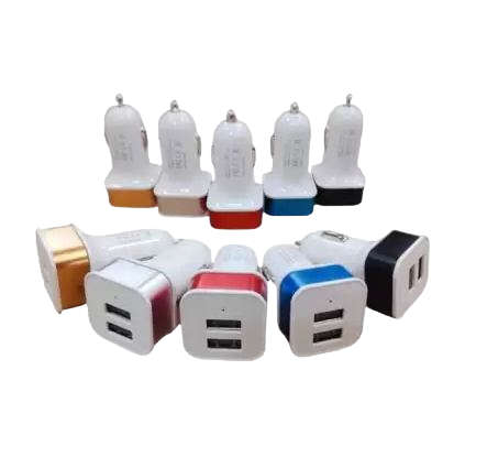 1A Pack Of 50 Pieces Dual USB Car Charger 2.1A
