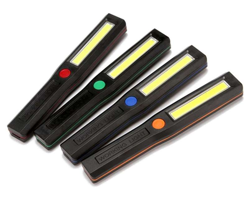FA-320 Portable COB LED Rechargeable Magnetic Flashlight 24pcs
