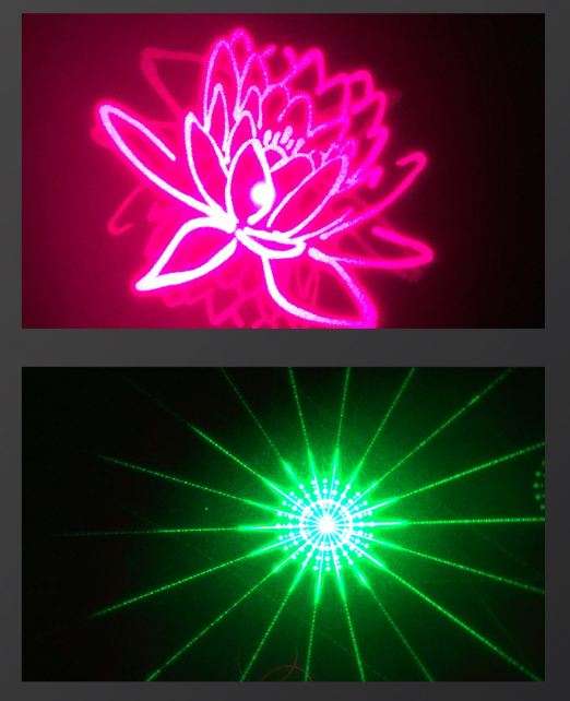 FA-JG168 AC100V-240V LED Mini USB Laser Stage Light